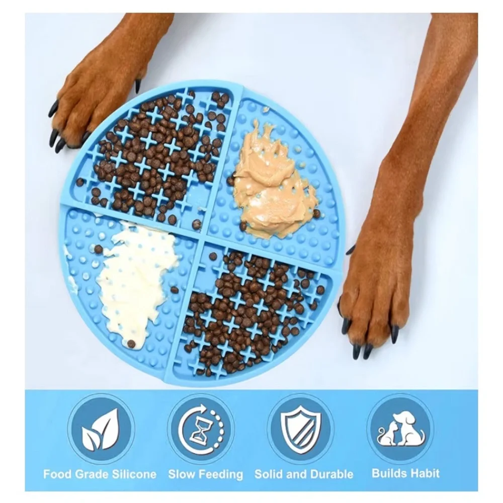 🌺 3/$25 🌺 Silicone Dog & Cat Lick Mat/ Slow Feeder | Heavy-Duty, Dishwasher Safe